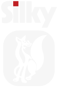 SILKY róka logo